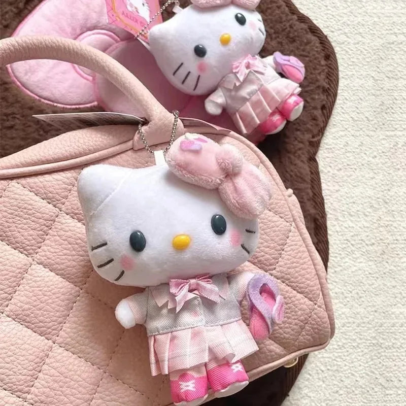 Sanrio Hello Kitty Kawaii Heisei University Series Anime Stuffed Animals Plush Doll Companion Toy Children Birthday Gift