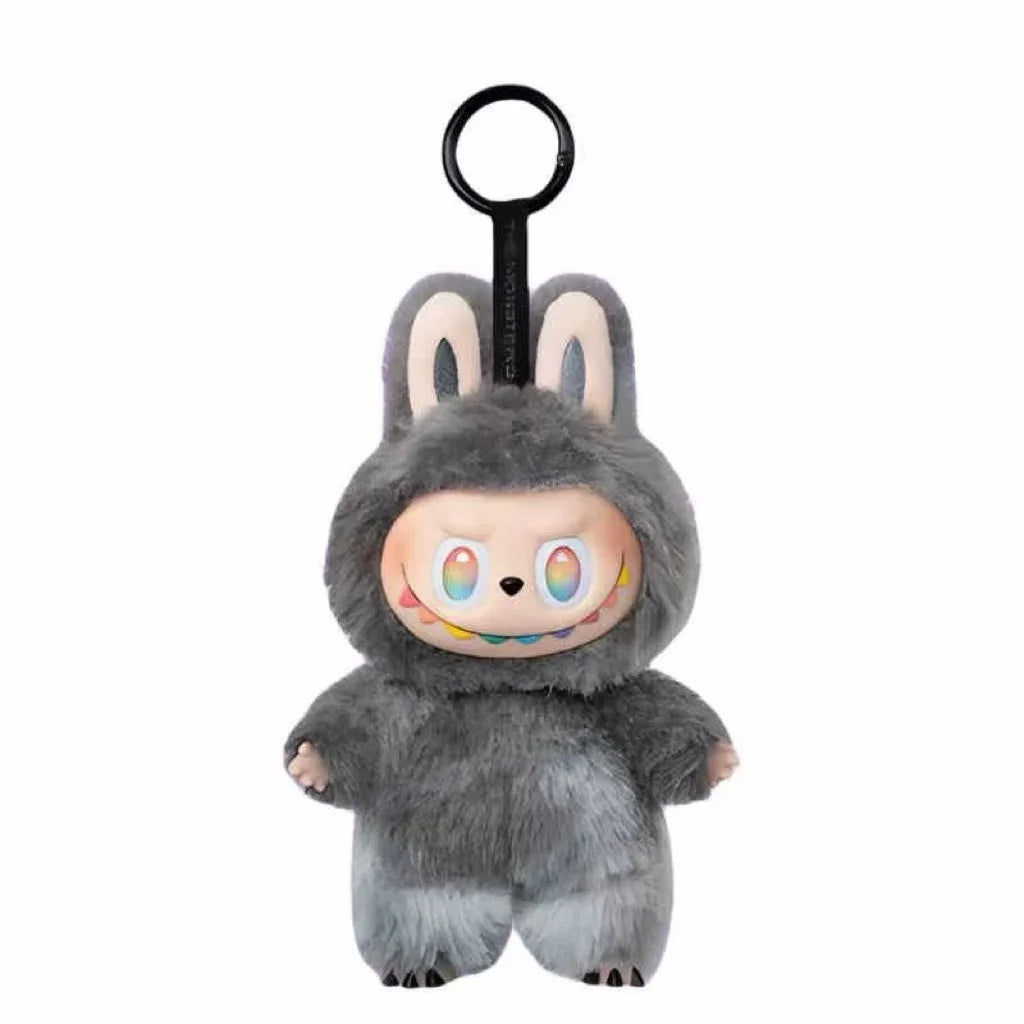 collectible toy third-generation Labubu soft vinyl face figurine display item plush doll keychain hanging item plush toy