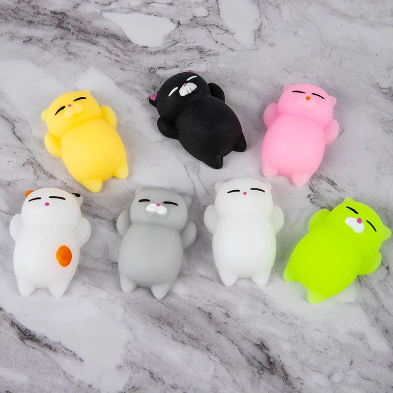 Cute Animal Squishy Antistress Toy Kids Mochi Squish Toy Funny Things Cool Anti Stress Toys Interesting Soft Squeeze Toy
