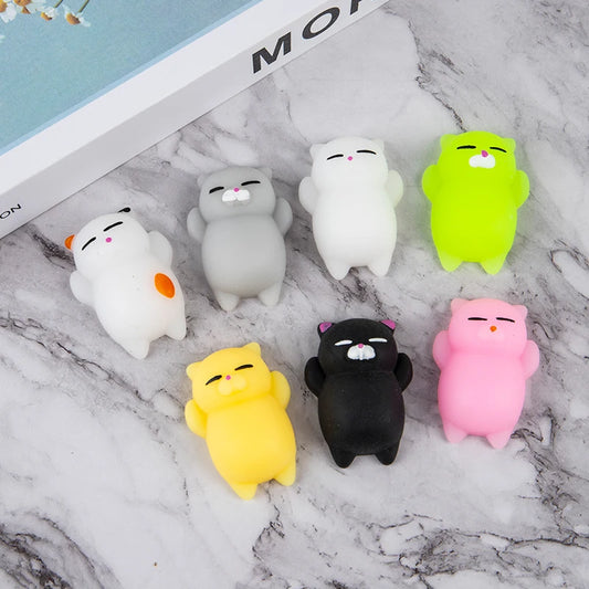 Cute Animal Squishy Antistress Toy Kids Mochi Squish Toy Funny Things Cool Anti Stress Toys Interesting Soft Squeeze Toy