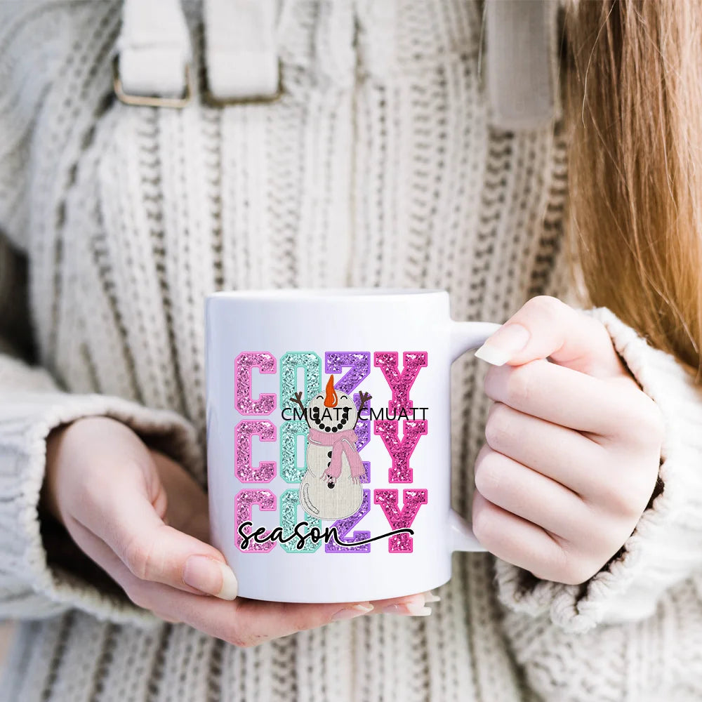 Mini Tumbler Keychain UV DTF Cup Wrap Transfers Stickers Customized DIY Craft OEM ODM Team Gifts Customized