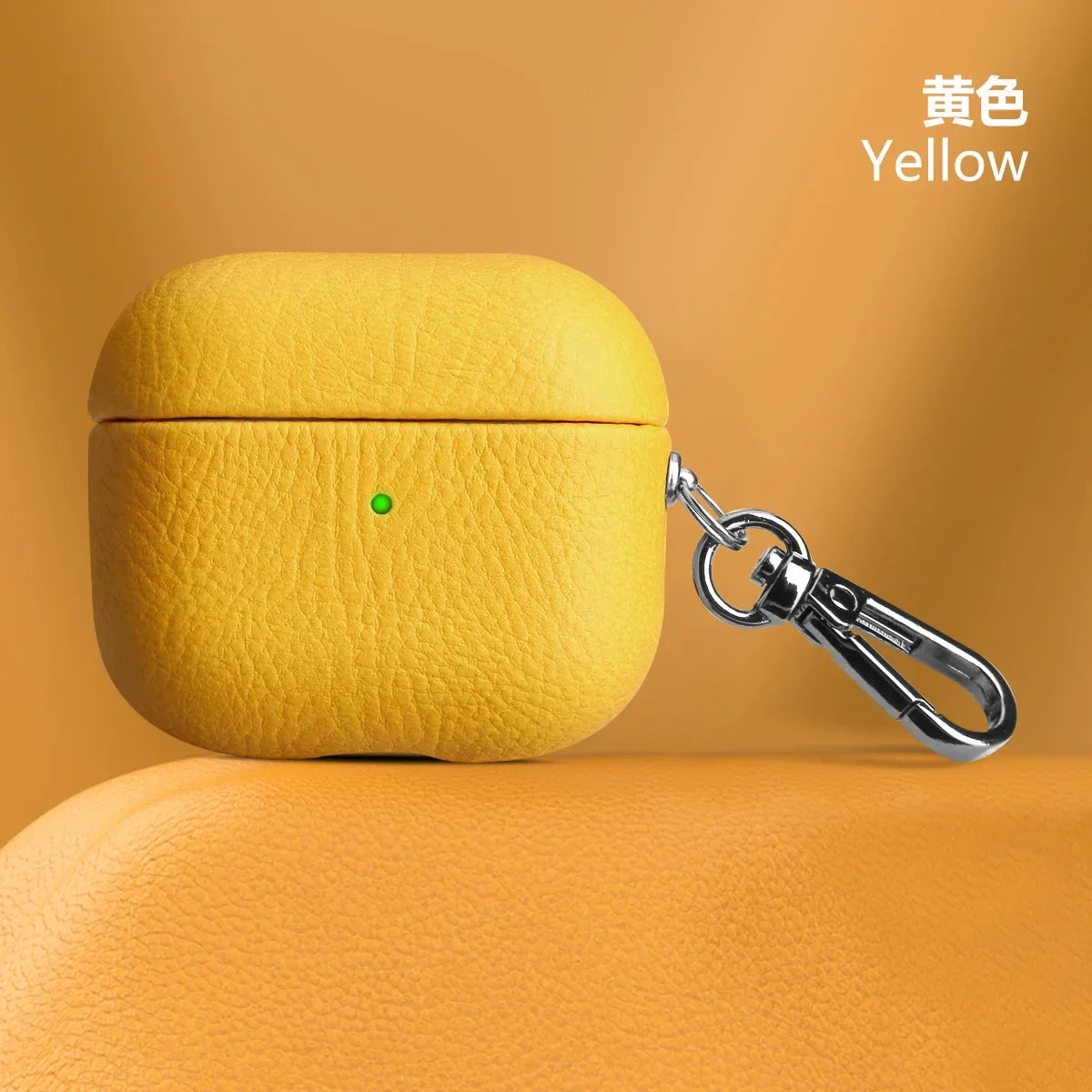 For Air Pods 4 3 2 1 Case For AirPods Pro 2 Cover PU Leather Earphone Charging Accessories Lychee Pattern Cowhide With Buckle