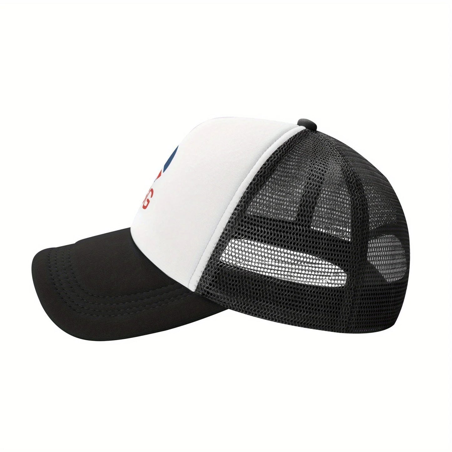 Paris Saint Germain PSG Mesh Baseball Cap | Unisex Breathable Polyester Trucker Hat | Adjustable, Sun-Protective | Multi-Color w